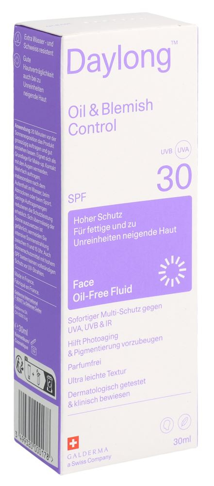Daylong Oil & Blemish Control Oil-Free Fluid Spf30 Tb 30 ml