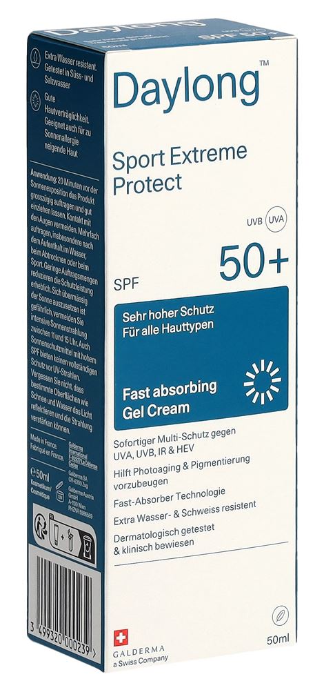 Daylong Sport Extreme Protect Gel Cream fast absorbing Spf50+ Tb 50 ml