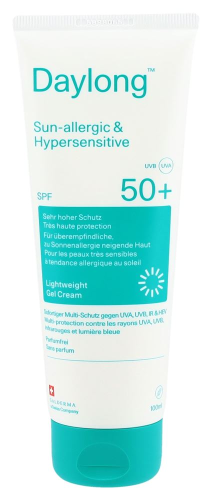 Daylong Sun-allergic & Hypersensitive Gel Cream lightweight Spf50+ Tb 100 ml