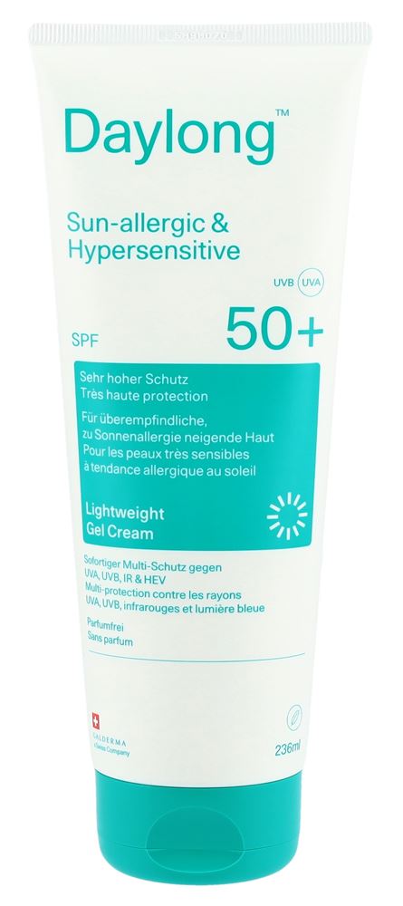 Daylong Sun-allergic & Hypersensitive Gel Cream lightweight Spf50+ Tb 236 ml