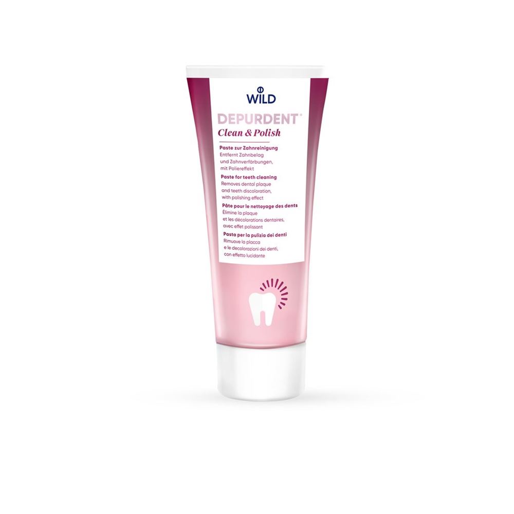 Depurdent Clean & Polish Paste zur Zahnreinigung Tb 75 ml