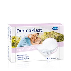 DermaPlast Compress 10x10cm Box 80 Stk