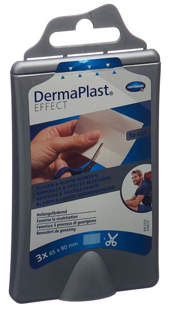 Dermaplast Effect blister to cut 65x90mm 3 Stk