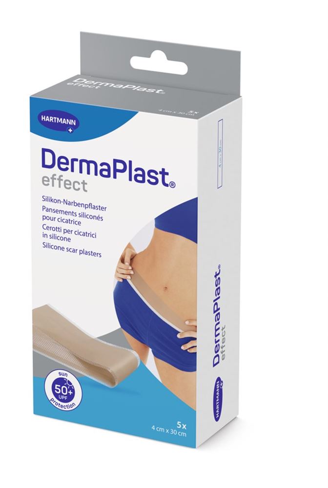 Dermaplast Effect Scar 4x30cm 5 Stk