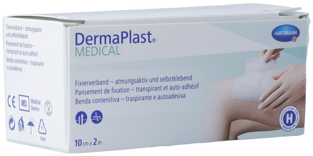 DermaPlast Medical Fixiervlies 10cmx2m