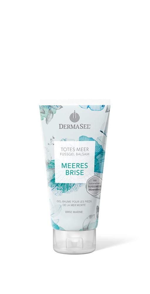 DermaSel Fussgel Balsam Meeres Brise deutsch französich Tb 100 ml