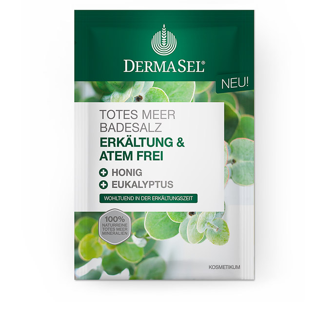 DermaSel Kristallbad Erkältung & Atemfrei Limited Edition 80 g