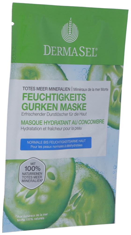 DermaSel Maske Feuchtigkeit deutsch/französisch Btl 12 ml