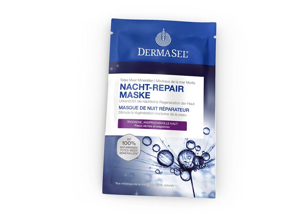 DermaSel Maske Nacht Repair deutsch/französisch Btl 12 ml