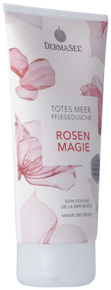 DermaSel Pflegedusche Rosen Magie deutsch französisch Tb 200 ml