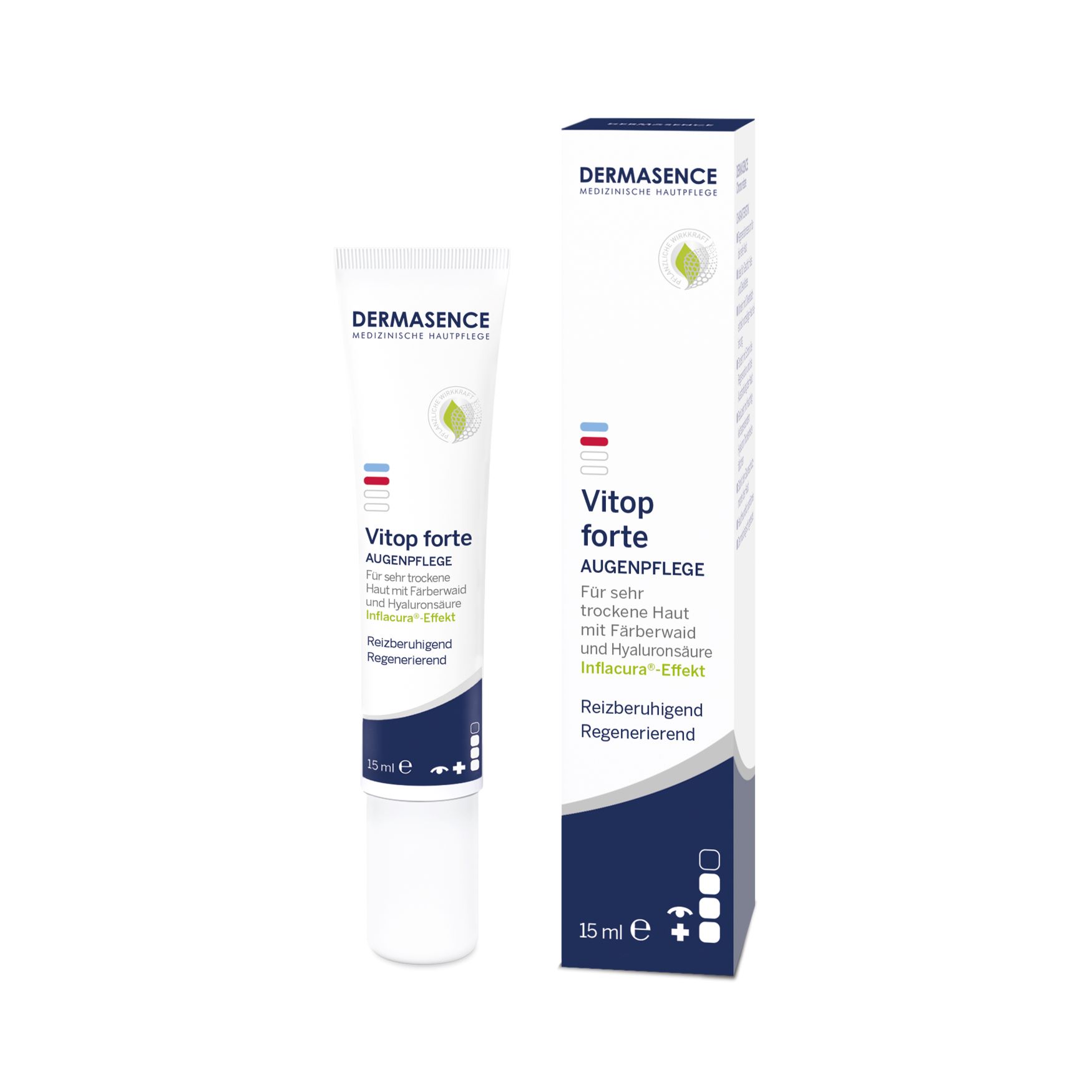 Dermasence Vitop forte Augencreme Disp 15 ml