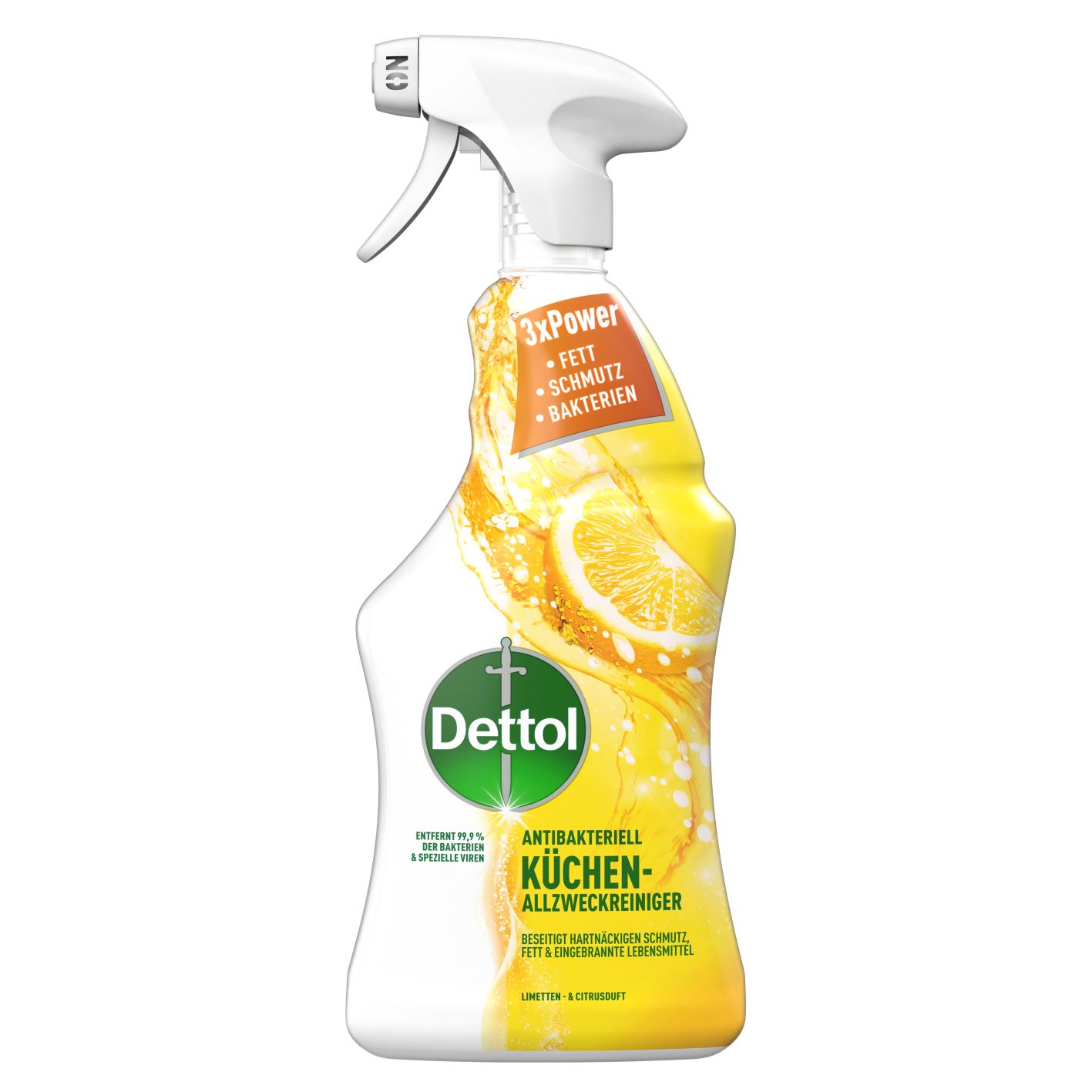 Dettol Allzweckreiniger Küche antibakteriell Limette & Citrus Fl 750 ml