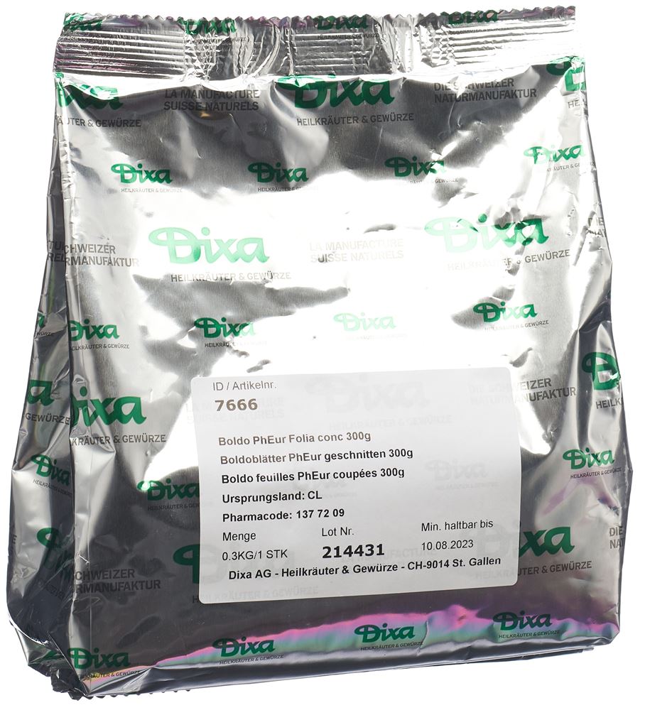 Dixa Boldoblätter PhEur geschnitten 300 g