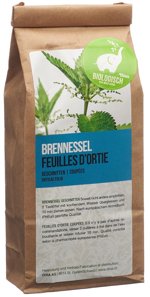 Dixa Brennesselblätter PhEur BIO geschnitten 50 g