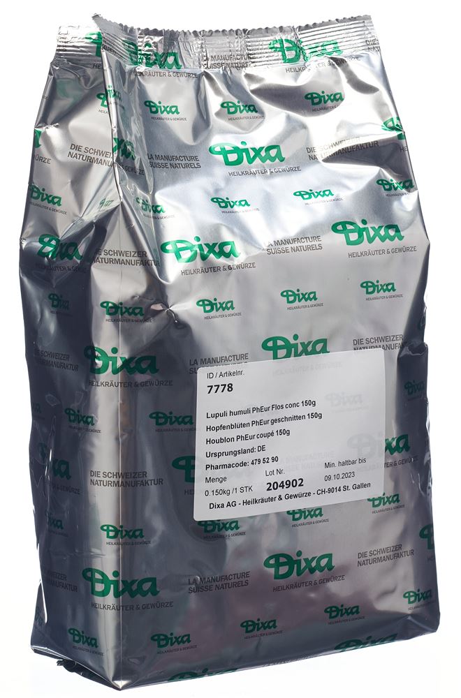 Dixa Hopfenblüten DIX geschnitten 150 g
