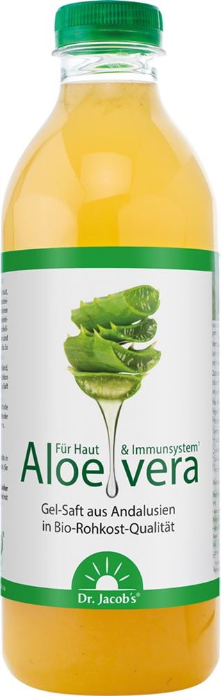 Dr. Jacob's Aloe-vera-Gel-Saft Bio Rohkost Petfl 1 lt