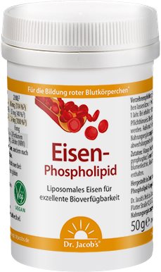 Dr. Jacob's Eisen-Phospholipid Plv Mango vegan liposomal Ds 50 g