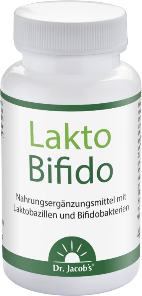 Dr. Jacob’s LaktoBifido Darmflora Kaps mit Milchsäurebakterien vegan Ds 90 Stk