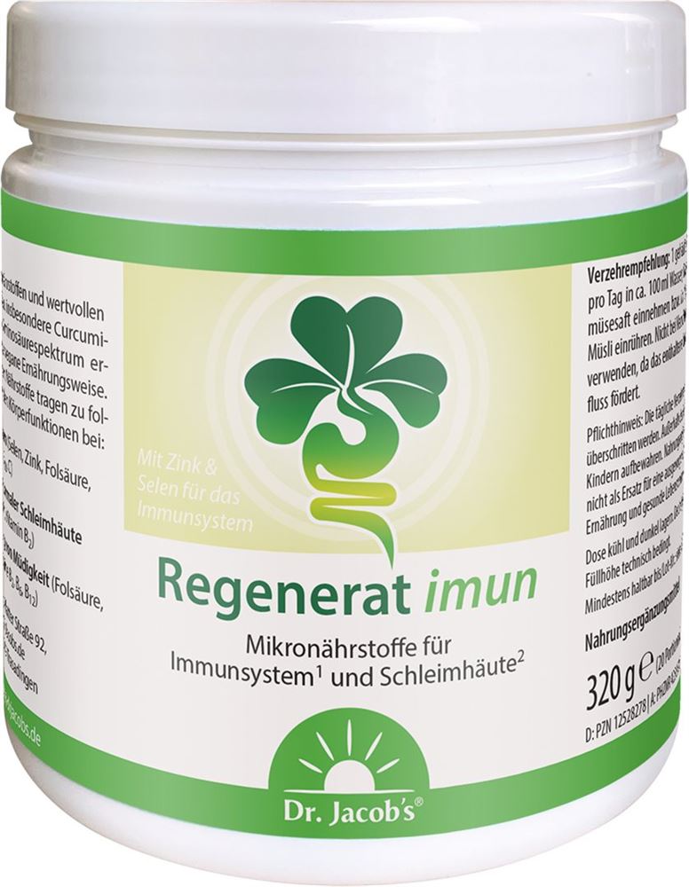 Dr. Jacob’s Regenerat imun Mikronährstoff-Komplex Ds 320 g