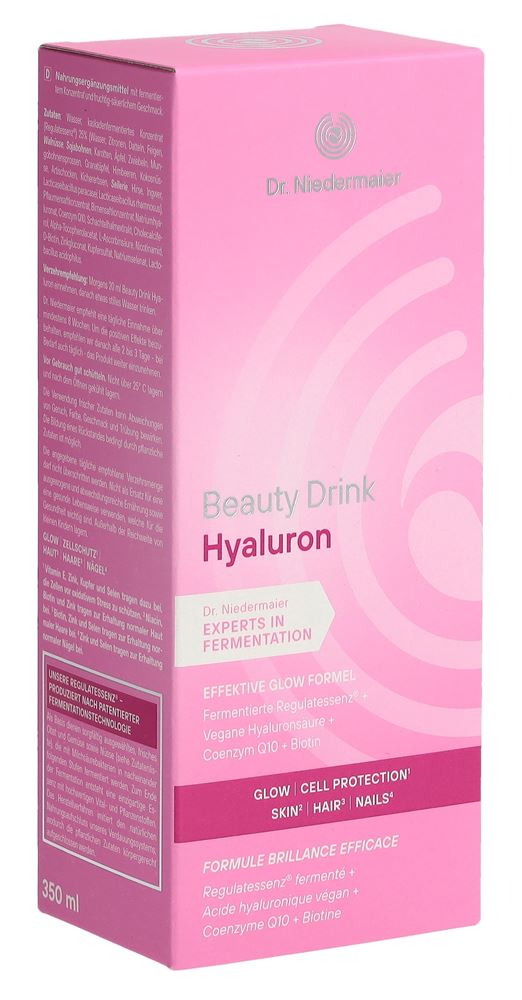 Dr. Niedermaier Beauty Drink Hyaluron Glasfl 350 ml