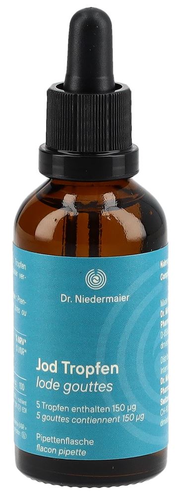 Dr. Niedermaier Jod Tropfen Glasfl 50 ml