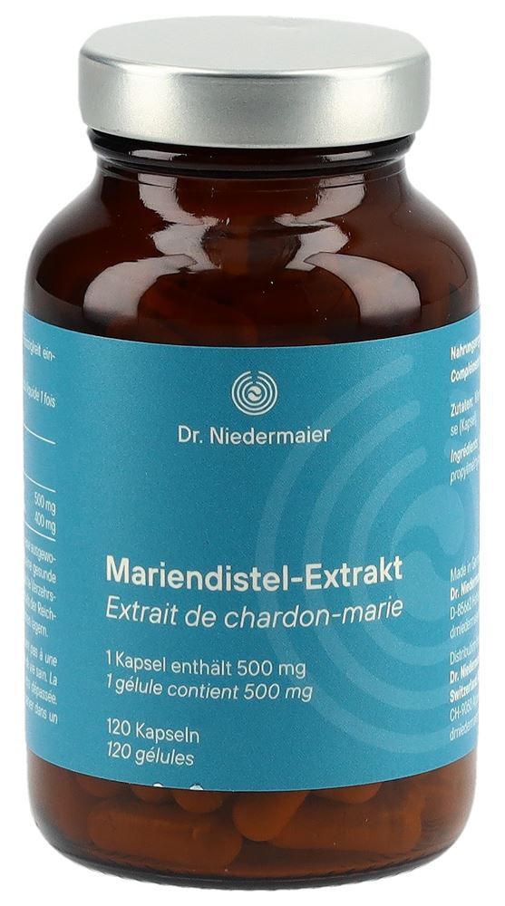 Dr. Niedermaier Mariendiestel-Extrakt Kaps Ds 120 Stk