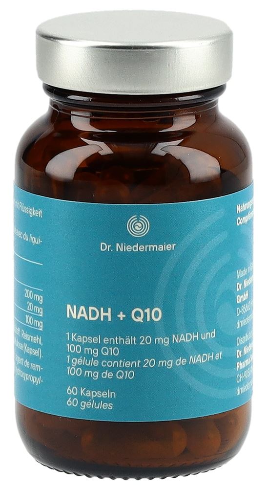 Dr. Niedermaier Nadh + Q10 Kaps Ds 60 Stk