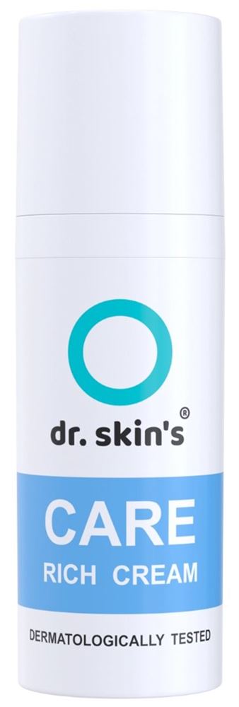 dr. skin's Care Rich Cream reichhaltige Gesichtscreme für trockene und sehr trockene Haut dermatologisch getestet Disp 50 ml