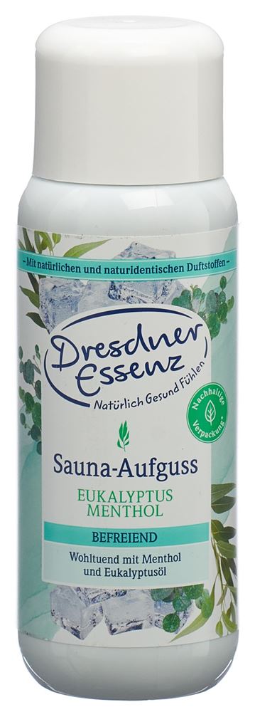 Dresdner Essenz Sauna Aufguss Eucalyptus Menthol Fl 250 ml