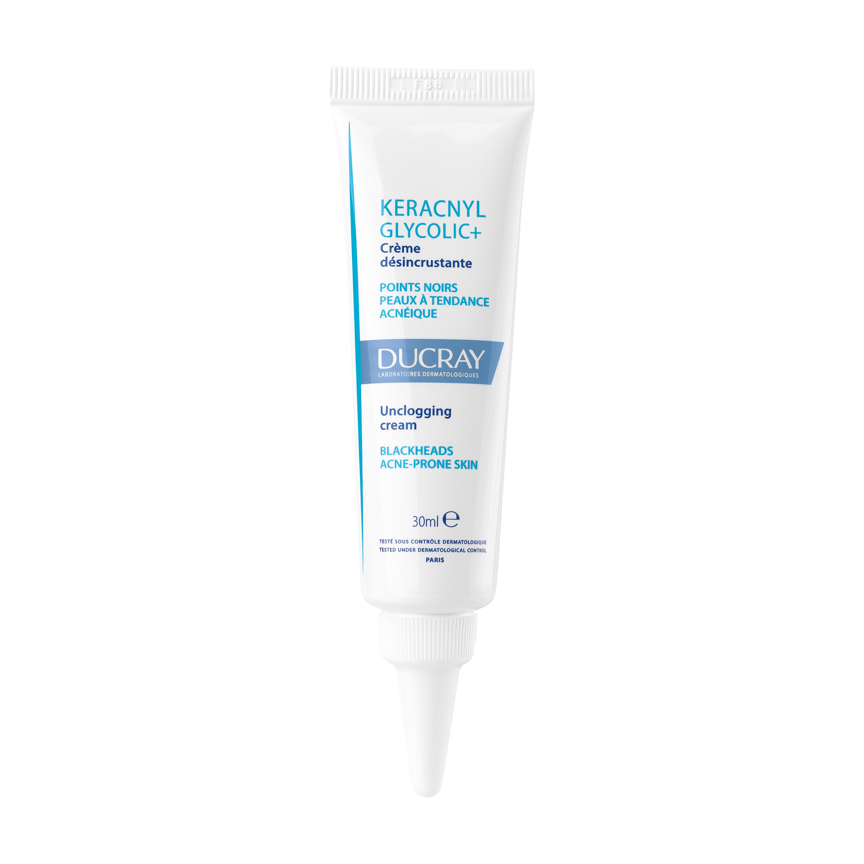 Ducray Keracnyl Glycolic+ Anti-Mitesser Creme Tb 30 ml
