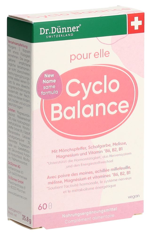 Dünner Cyclo Balance Kaps 60 Stk