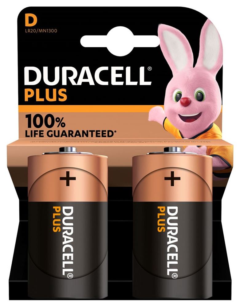 Duracell Batterie Plus D / Lr20 2 Stk