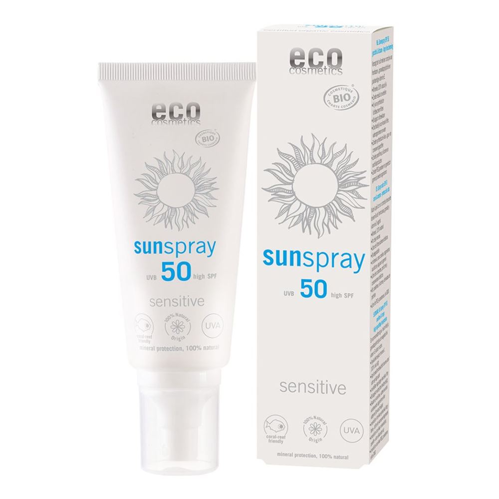 Eco Cosmetics Sonnenspray Lsf50 sensitive Disp 100 ml