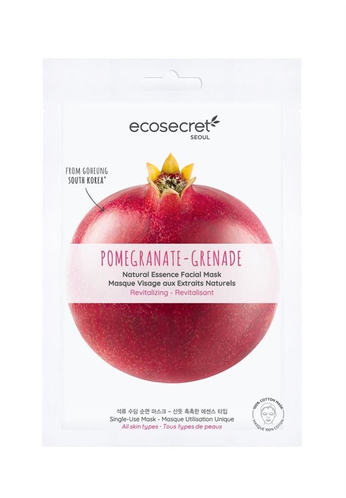 Ecosecret Gesichtsmaske revitalisierende Granatapfel Btl 20 ml