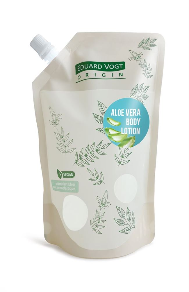 Eduard Vogt Origin Aloe Vera Body Lotion Nachfüllbeutel 800 ml