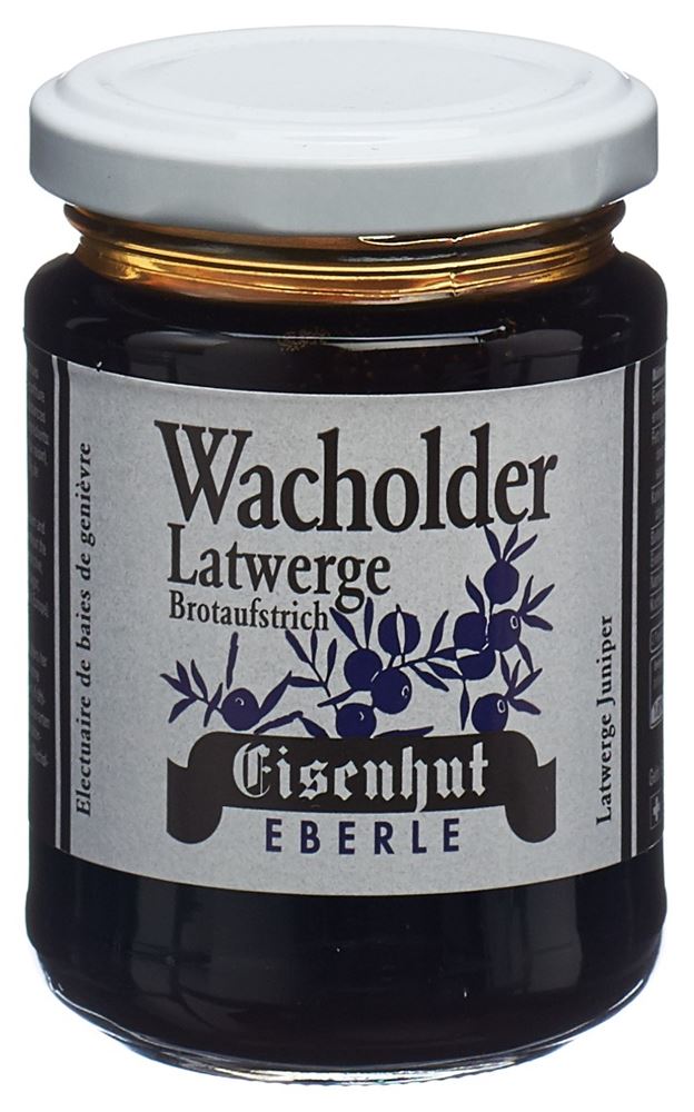 Eisenhut Wacholder Latwerge Glas 220 g