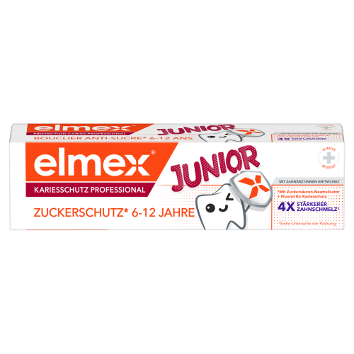 elmex Junior Professional Zahnpasta Zuckerschutz Tb 75 ml