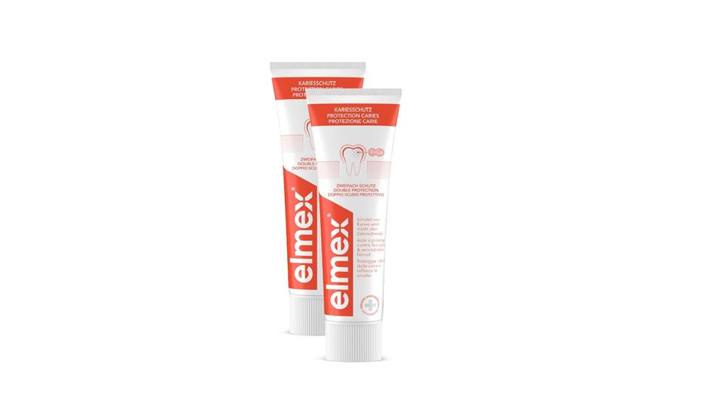 elmex Kariesschutz Zahnpasta Duo 2 x 75 ml