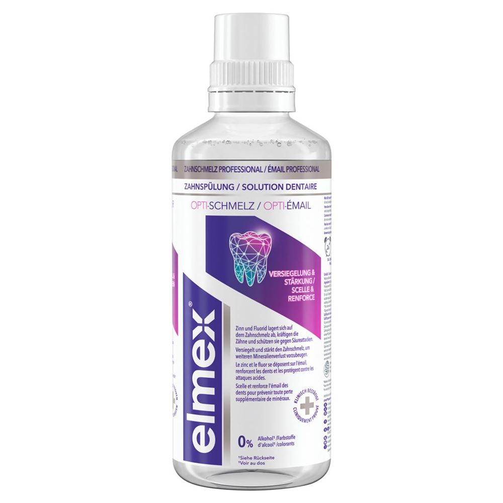 elmex Professional Opti-schmelz Zahnspülung Fl 400 ml
