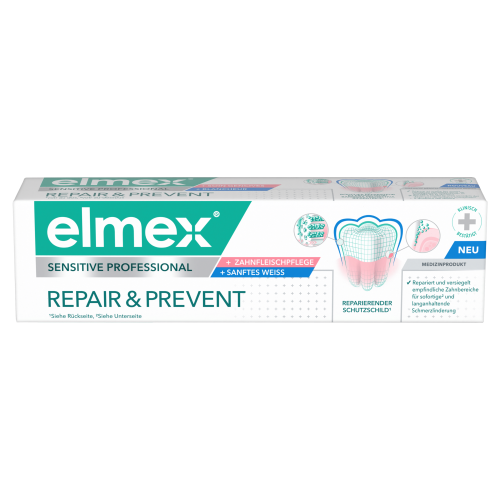 elmex Sensitive Professional Zahnpasta Repair & Prevent sanftes weiss Tb 75 ml