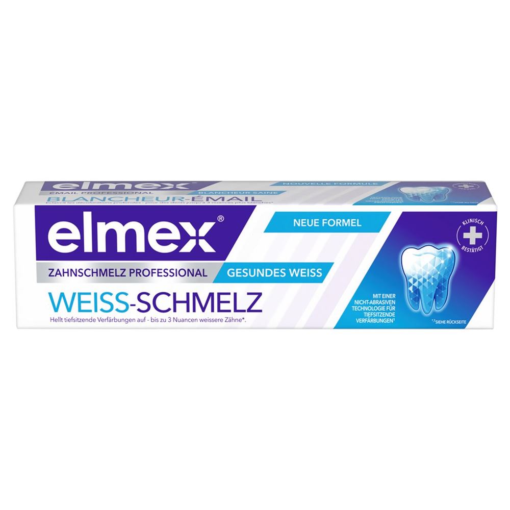 elmex Zahnschmelz Professional Zahnpasta Weiss-schmelz Tb 75 ml
