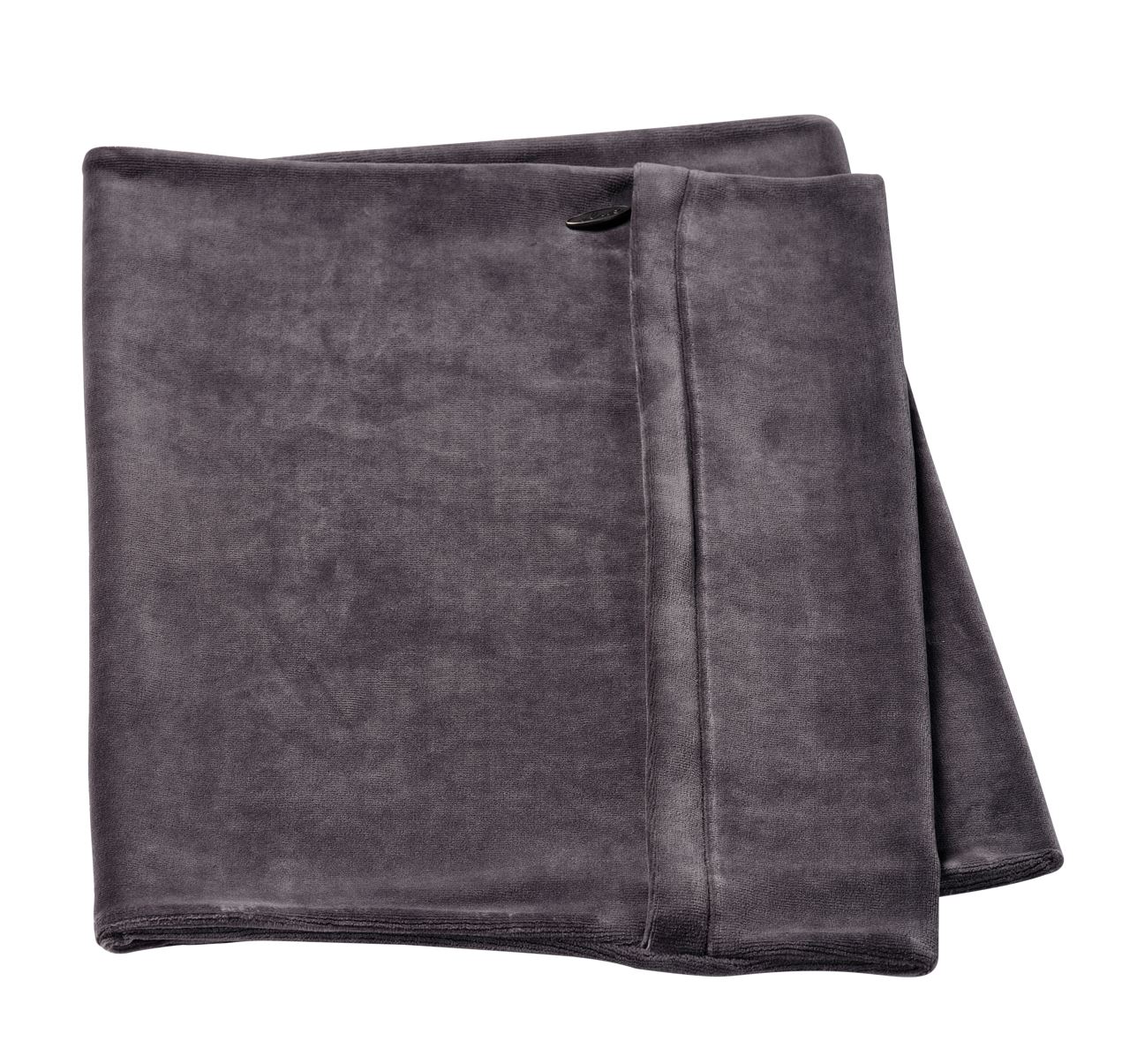 Elsa Kissenbezug 50x11cm Velours anthrazit
