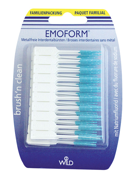 Emoform Brush'n Clean Familienpackung 80 Stk