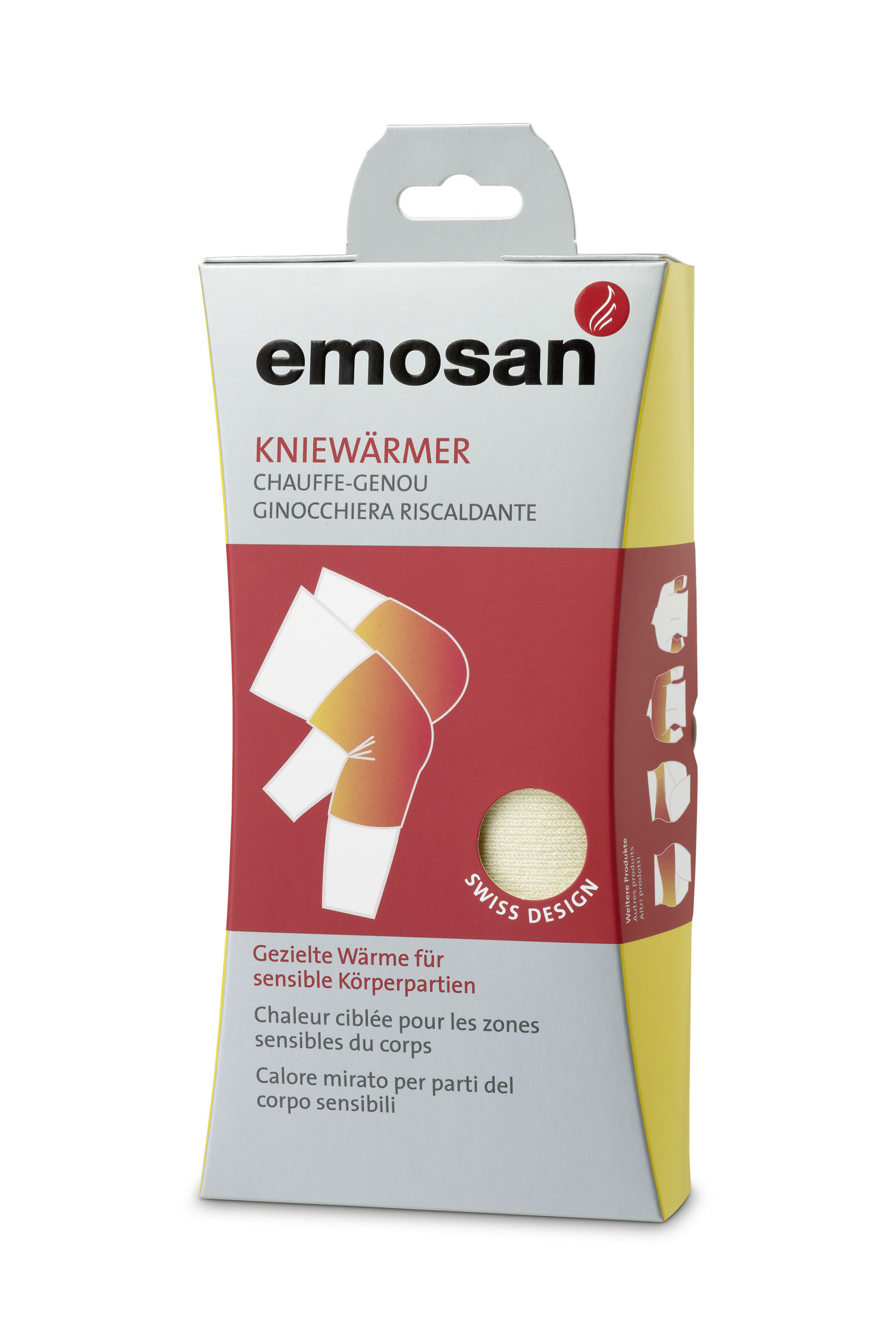 emosan Kniewärmer L écru