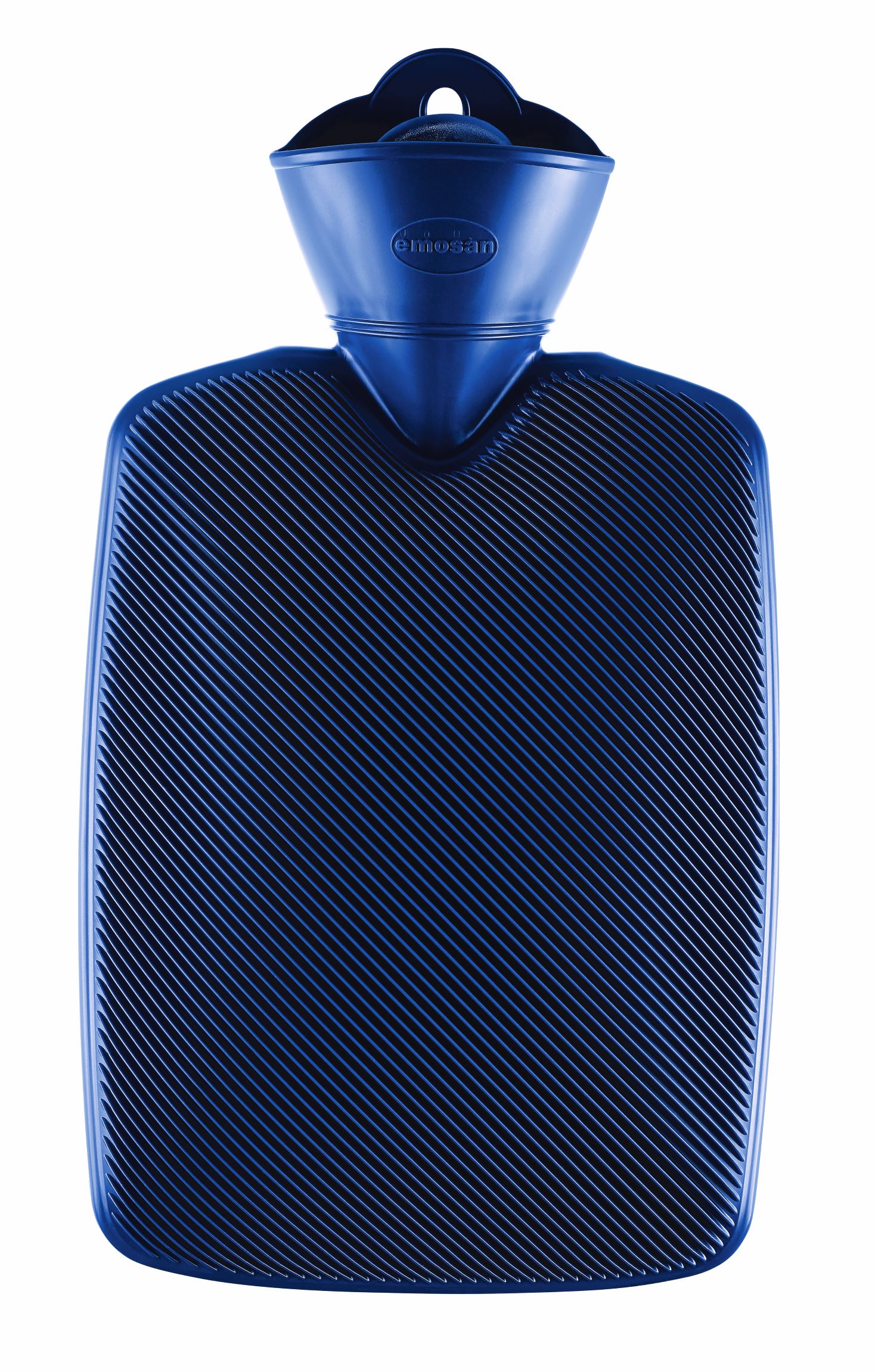 emosan Wärmflasche Halblamelle blau