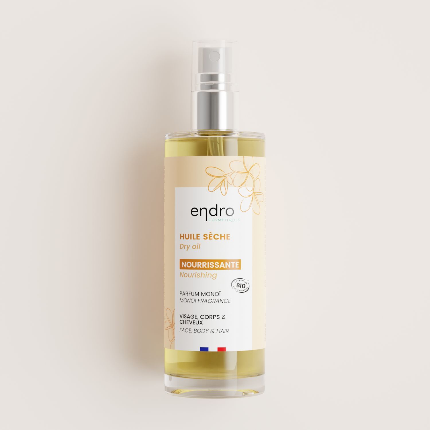 Endro Cosmétiques Trockenöl natürlich 3in1 100 ml