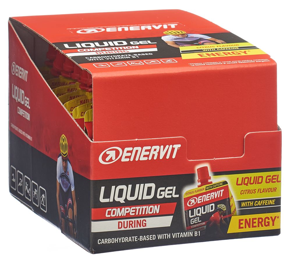 Enervit Competition Liquid Gel Koffein Citrus 18 Btl 60 ml