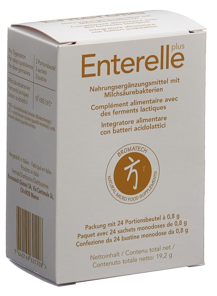 Enterelle Plus Bromatech Plv 24 Btl 0.8 g