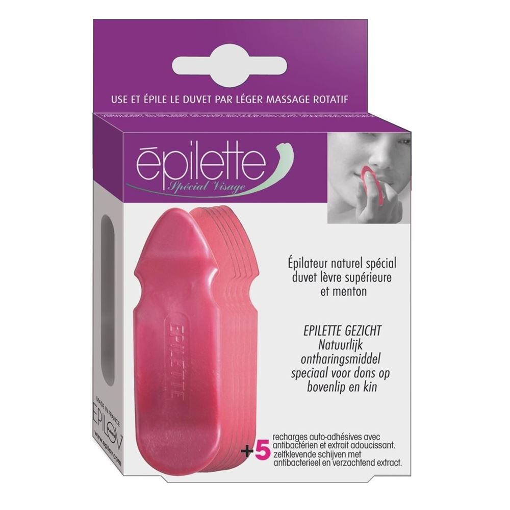 epilette Haarentferner Special Face Gesicht inklusiv 5 Nachfüllscheiben