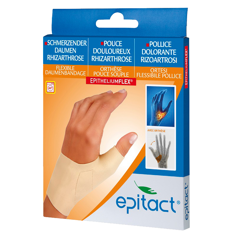 Epitact flexible Aktivitäts-Daumenbandage L 17-19cm links